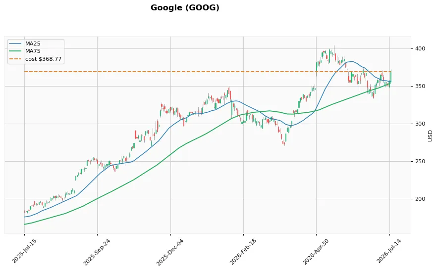 Google 1年