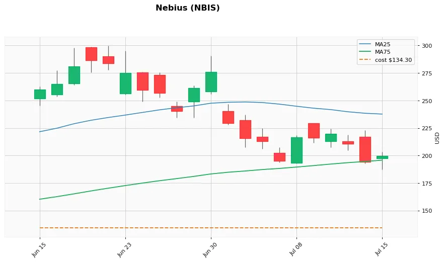 Nebius 1ヶ月